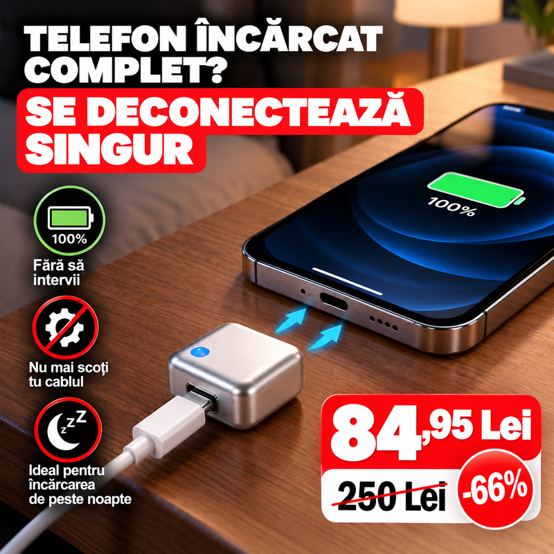 Adaptor inteligent pentru încărcare USB-C